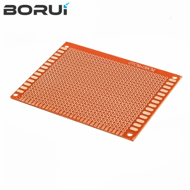 PCB Board Assembly Printed Circuit Board 5Pcs 7x9cm 7*9 DIY Prototype Paper PCB Universal Experiment Matrix Circuit Board
