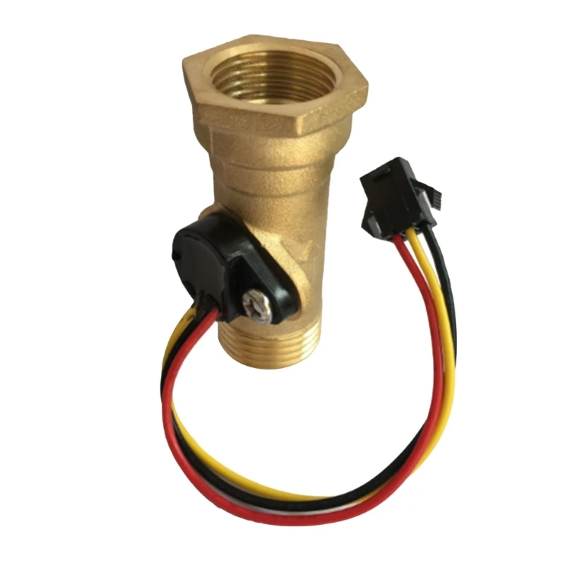 

DN15 Water Flow Sensor 1.75Mpa High-Precision Flowmeter 1/2" DC5~18V