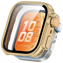 Ultra Case with Tempered Glass Screen Protector for Huawei FIT 5Pro (Champagne Gold)
