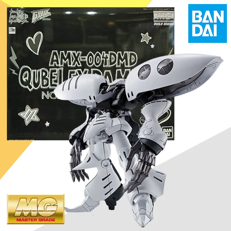 

Bandai 1/100 MG PB Limited AMX-004DMD QUBELEY DAMNED NOZH'S Model Kit Assembly Anime Action Figure Assembly Model Toy Gift