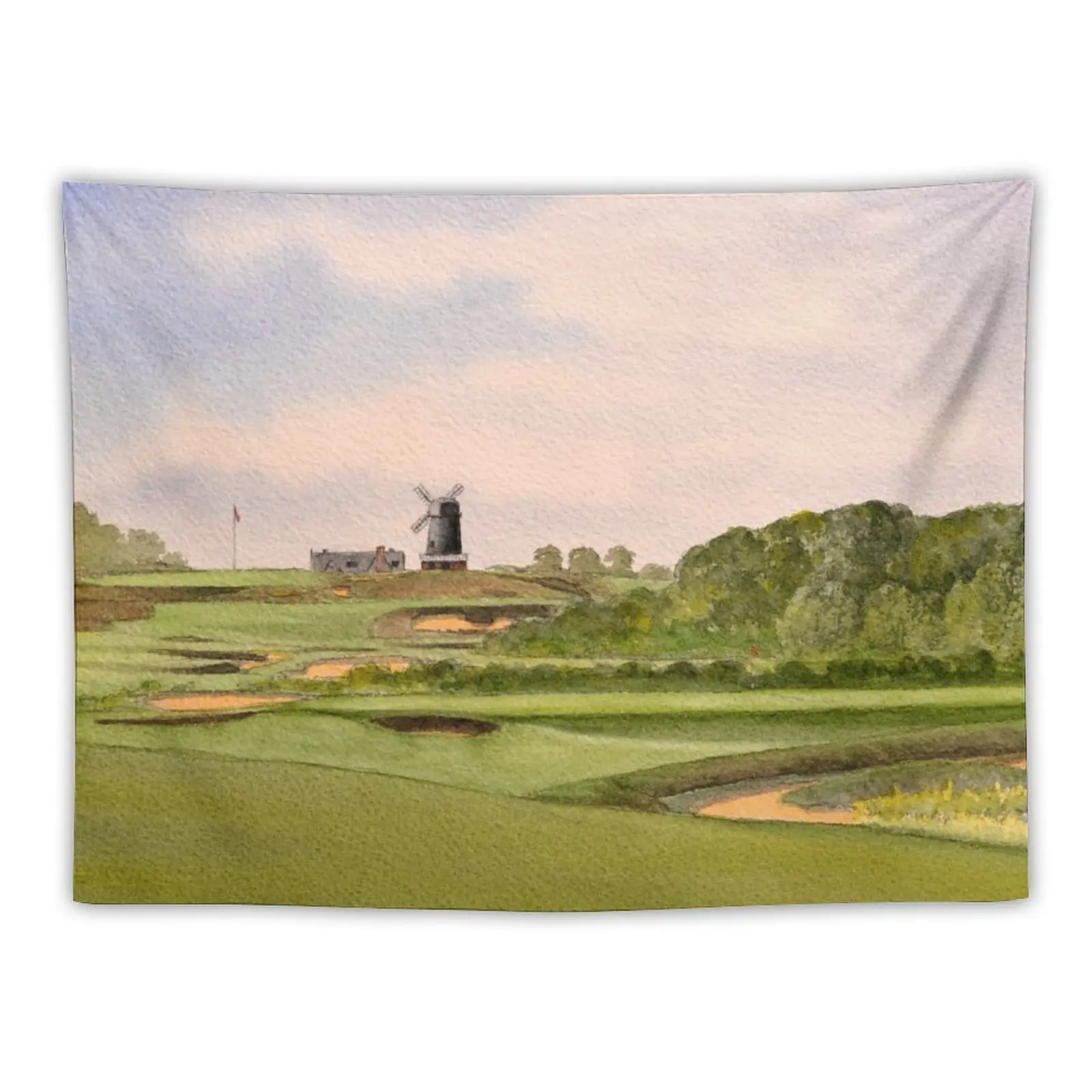 

National Golf Links Of America Tapestry Funny Tapestry Wallpapers Home Decor Art Mural Decoration For Bedroom
