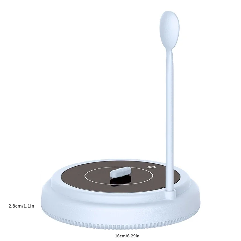 Maglev Automatic Mixing Cup USB Charging Maglev Milk Shaker Electric Stirring Coffee Mug Water Cup Milk with Spoon