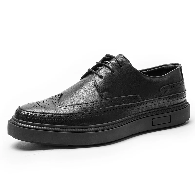 

Leather Shoes Men Dress Shoes Designer Formal Man Wedding Party Shoes for Men Luxury Brand Men's Oxfords
