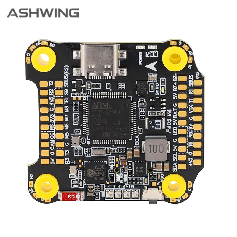 รูปสินค้า ชุดควบคุมโดรนแข่ง F405V3 พร้อม ESC 4-in-1