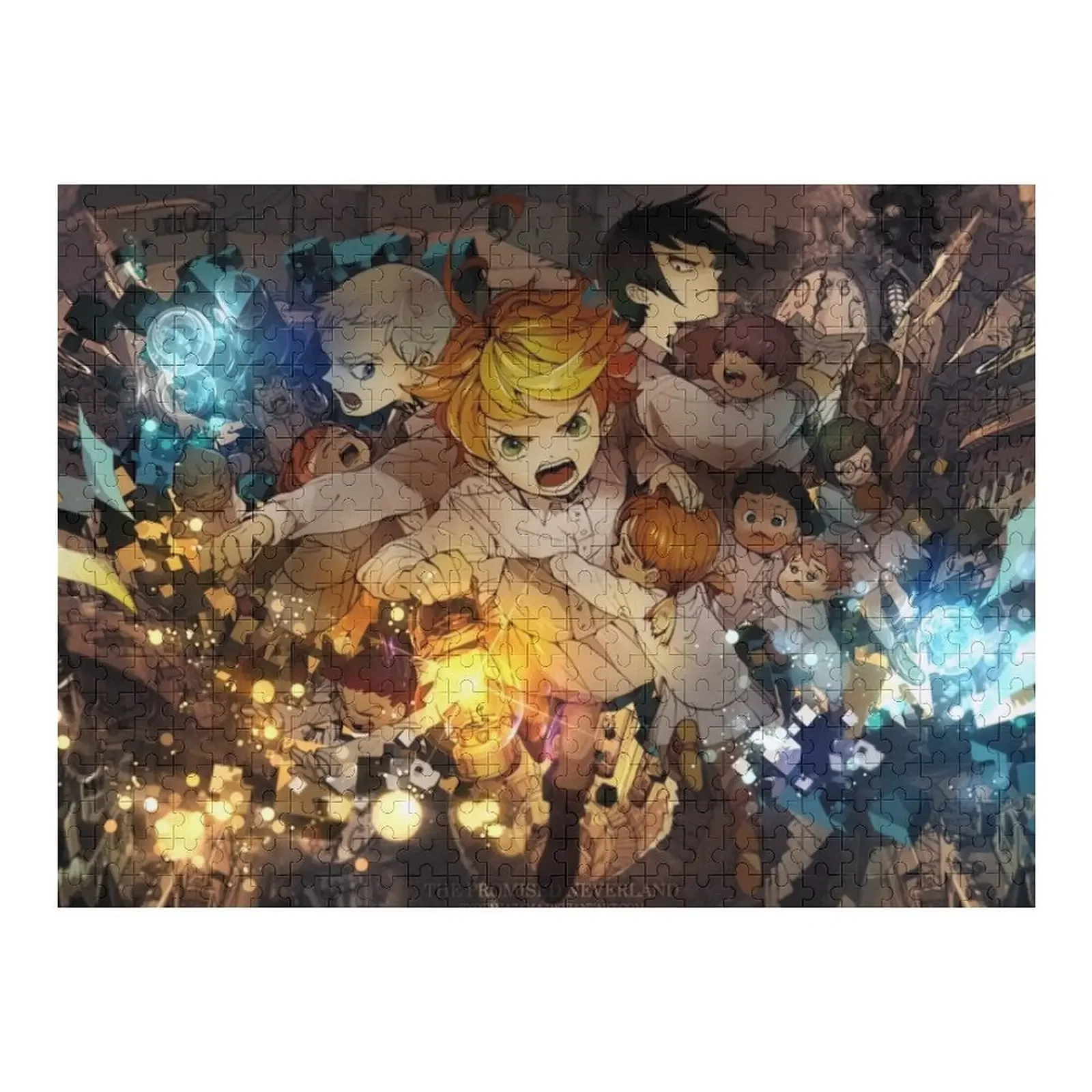 The Promised Neverland Jigsaw Puzzle Personalized Gift Ideas Customs With Photo Wooden Decor Paintings Puzzle