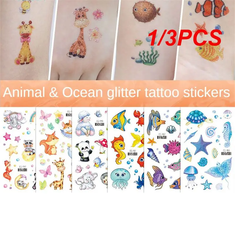 

Stage Makeup Tattoo Stickers Non-reflective Not Easy To Fall Off Lasting Anti-scratch Cartoon Sweatproof