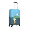 Snoopy Cartoon Anime Print Suitcase Cover Cruise Trip Vacation Strectch Luggage Supplies Protector 3