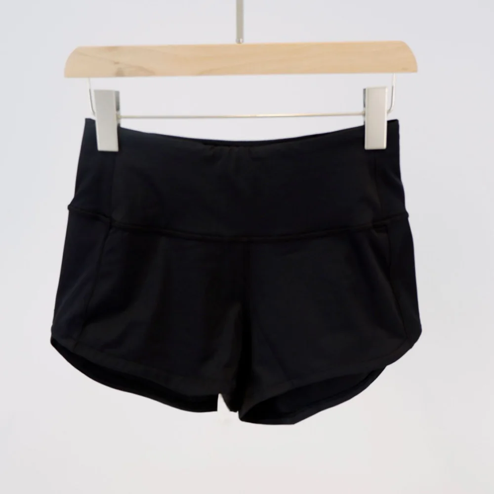 

New Style Size (XXS-2) (XS-4) (S-6) (M-8) (L-10) Women Short High Waist Shorts With Sporty Shorts 2.5''