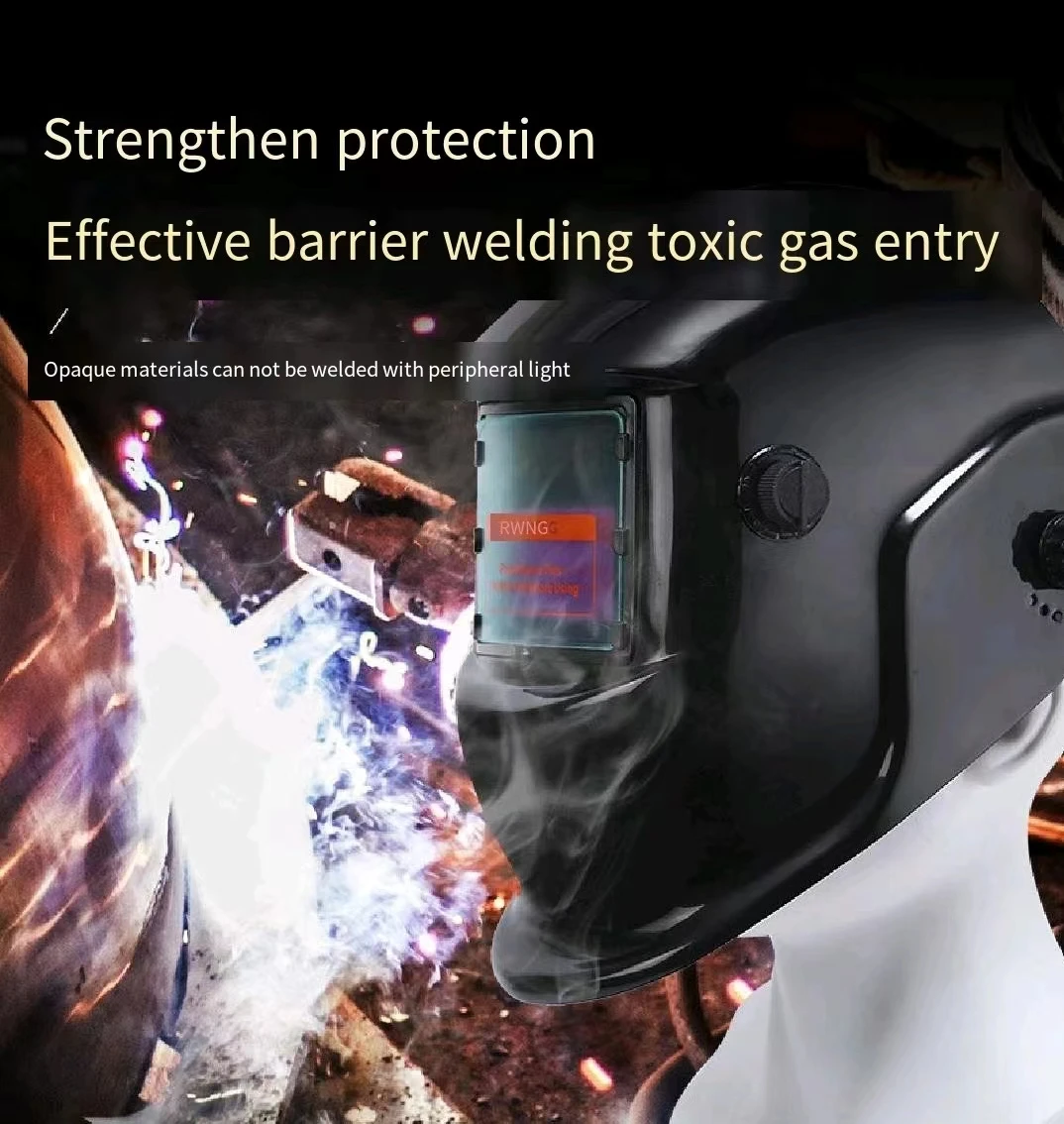 

High-Quality Solar Automatic Photovoltaic Welding Cover Wearing Argon Arc Cap Irradiation Special Helmet