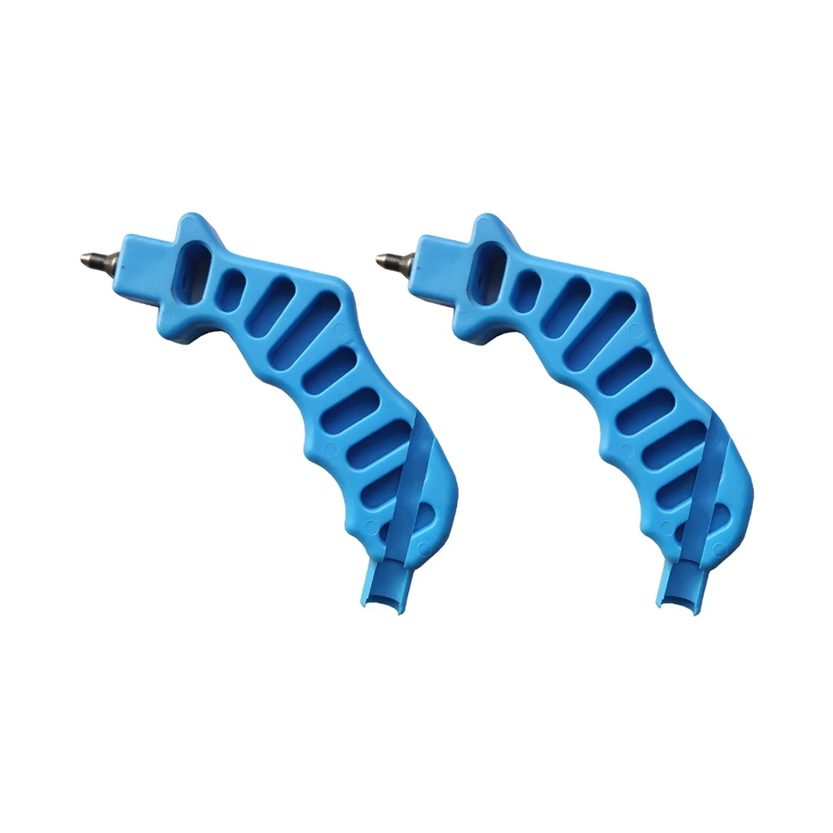 

2Pcs Integrated Drip Irrigation Pipe Hole Punching and Pipe Joint Insertion Tool