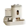 Automatic cat feeder with water fountain