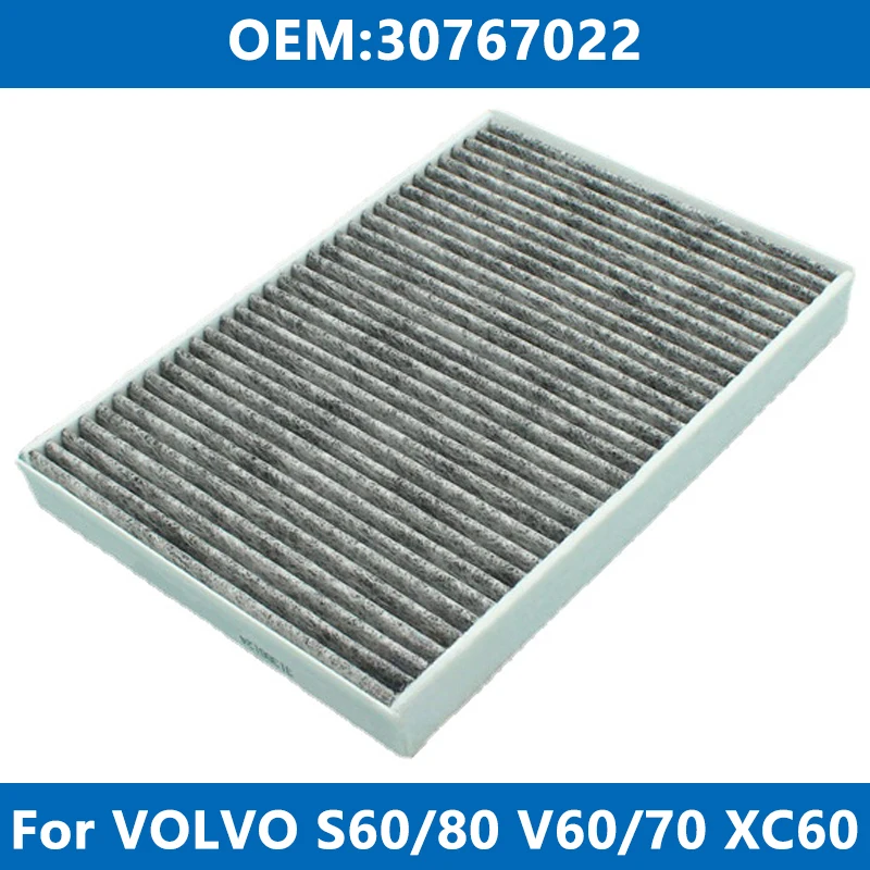 

Car Cabin Filter Air Conditioner 30767022 For VOLVO S60 S80 II V60 I V70 III XC60 XC70 D2 D3 D4 D5 T3 T4 T5 T6 AWD 1.5 2.0Engine