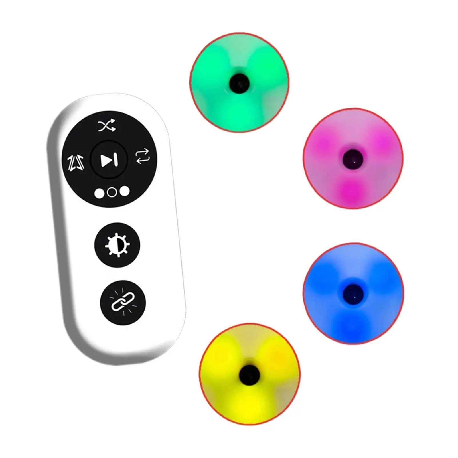 Reaction Training Lights Agility Response Lamp Set For Fitness_voghion.com