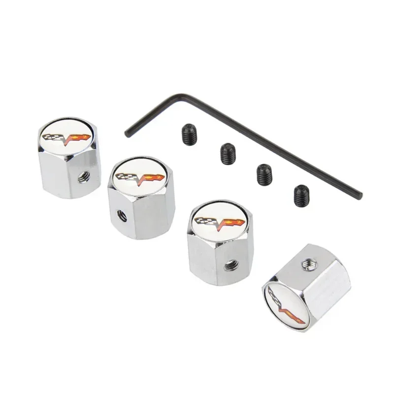 쉐보레 코르벳 아베오 크루즈 말리부 스파크 로바 올랜도 캡티바 트랙스 차량용 방진 휠 밸브 캡 개조 장식