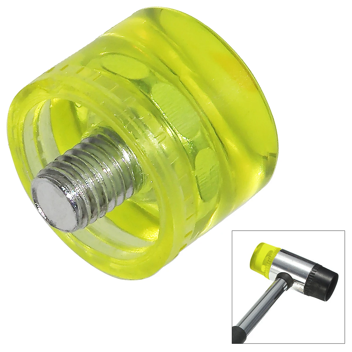 25mm Mini Rubber Hammer Head with Double Sided Two Ended Work Glazing Window Beads Hammer Soft Mallet Woodworking Hand Tool mini hammer,rubber hammer,woodworking tool