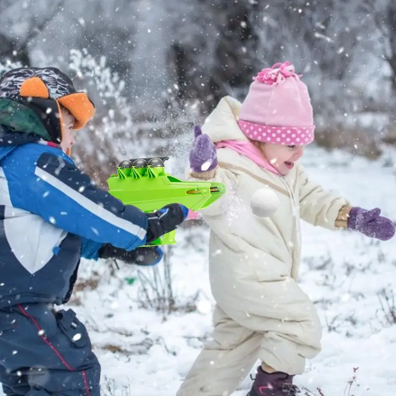 Snowball Launcher Snowball Launcher Snow Blasters Blasters Portable Non-slip Small Winter Outdoor Toys