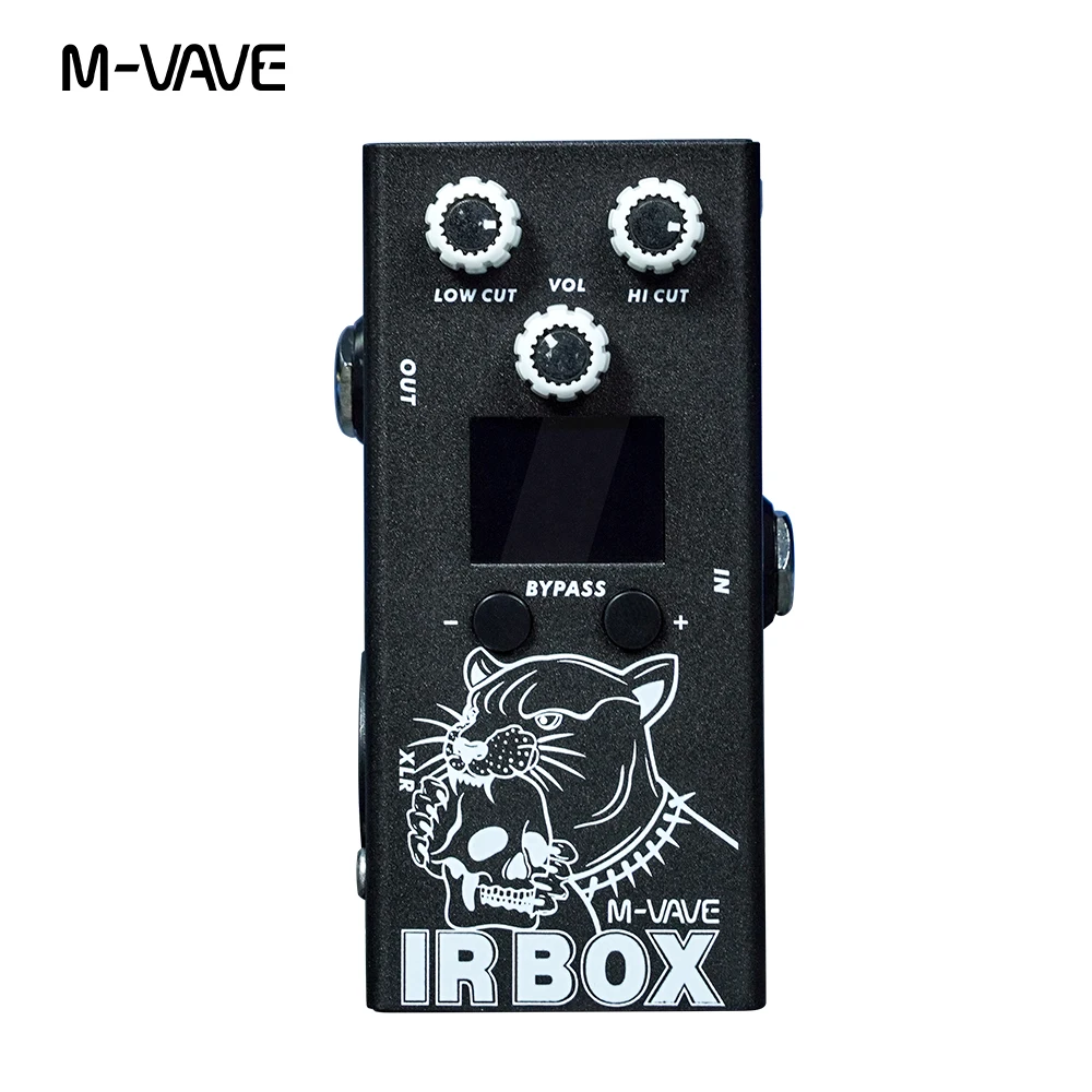 

M-vave IR Box Guitar Effect Simulates Pedals IR Cab Speakers Vintage Sound Simulate Supported Third-party IR Files Upload Tools