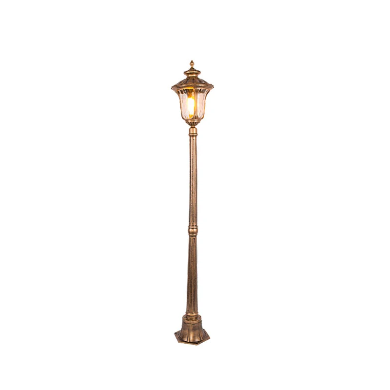 (≈ 1.8M) Outdoor Lawn Lamp European Waterproof Garden Lawn Lamp Outdoor Led Garden Villa Single Aisle High Pole Street Lamp