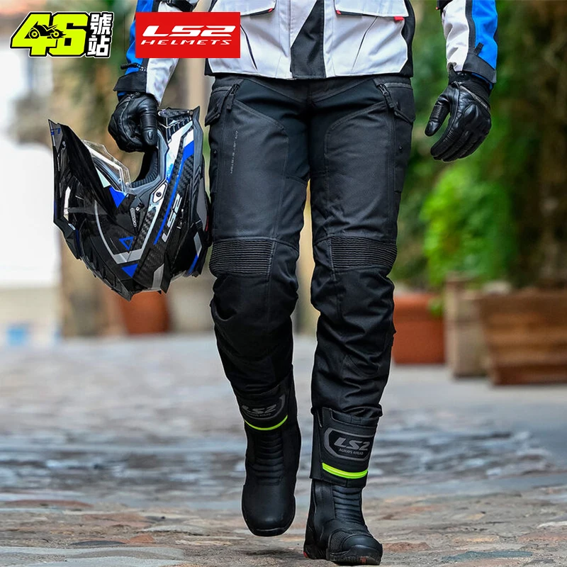 LS2 MP156 Motorcycle Jacket Autumn Winter Waterproof Windproof Warm Pants Men Women CE Anti-fall Motocross Riding Clothing