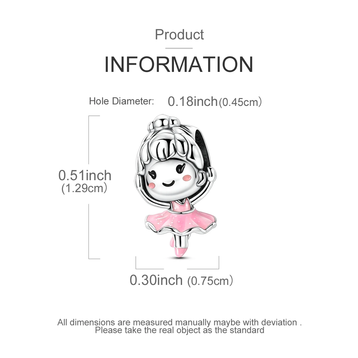 Original 925 Silver Charm Openable Nesting Doll Rose Princess Dress Pendant Fit Bracelet Diy Fashion Jewelry Image 13