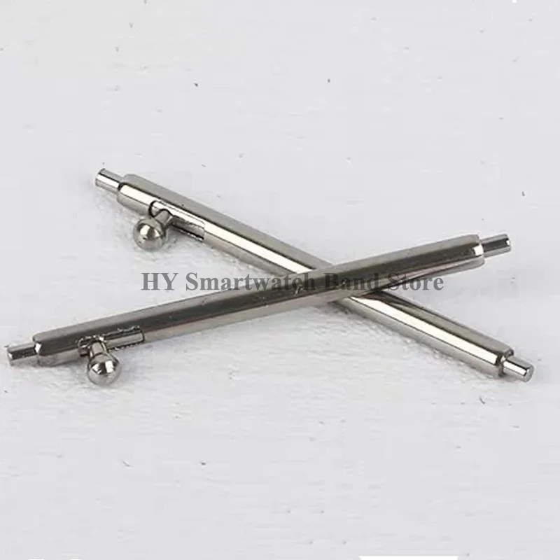 20pcs Quick Release Metal Watch Band Spring Bars - Various Sizes & Thicknesses