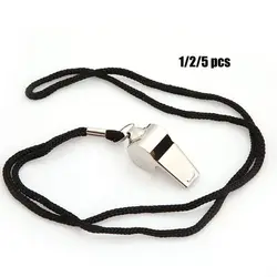 Soccer Football Basketball Party Training School Metal Whistle Stainless Steel Whistles Cheerleading Tool Cheerleaders