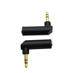 Gold - Plated L - Shaped Audio Extension Adapter - 5pcs
