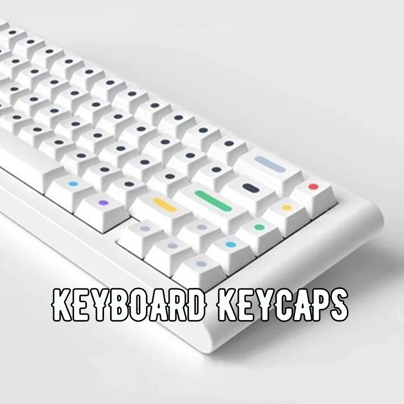 GMK Dots V2 PBT Keycaps, 120 Chaves, Personalidade Cherry Profile