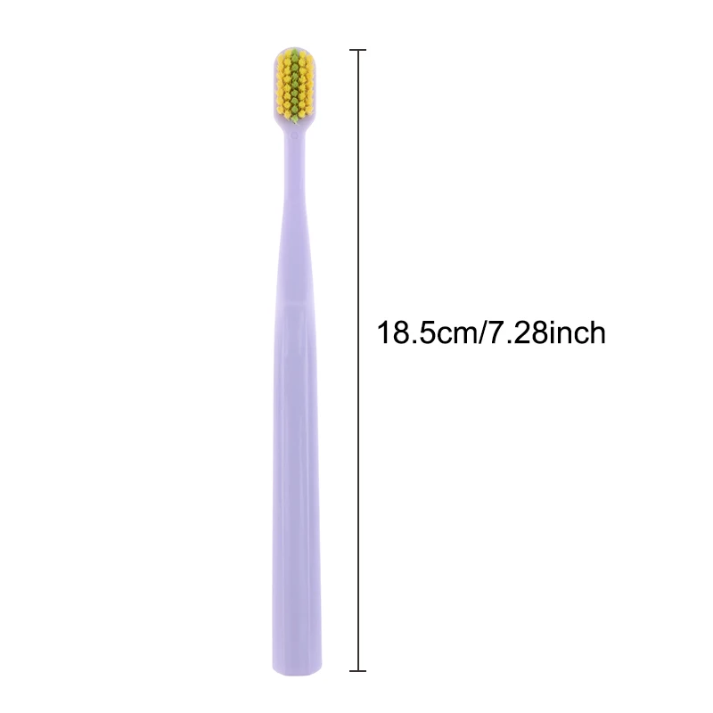 교정기용 부드러운 치아교정 칫솔 1개, 무독성 성인용 치아 칫솔 구강 청소 도구