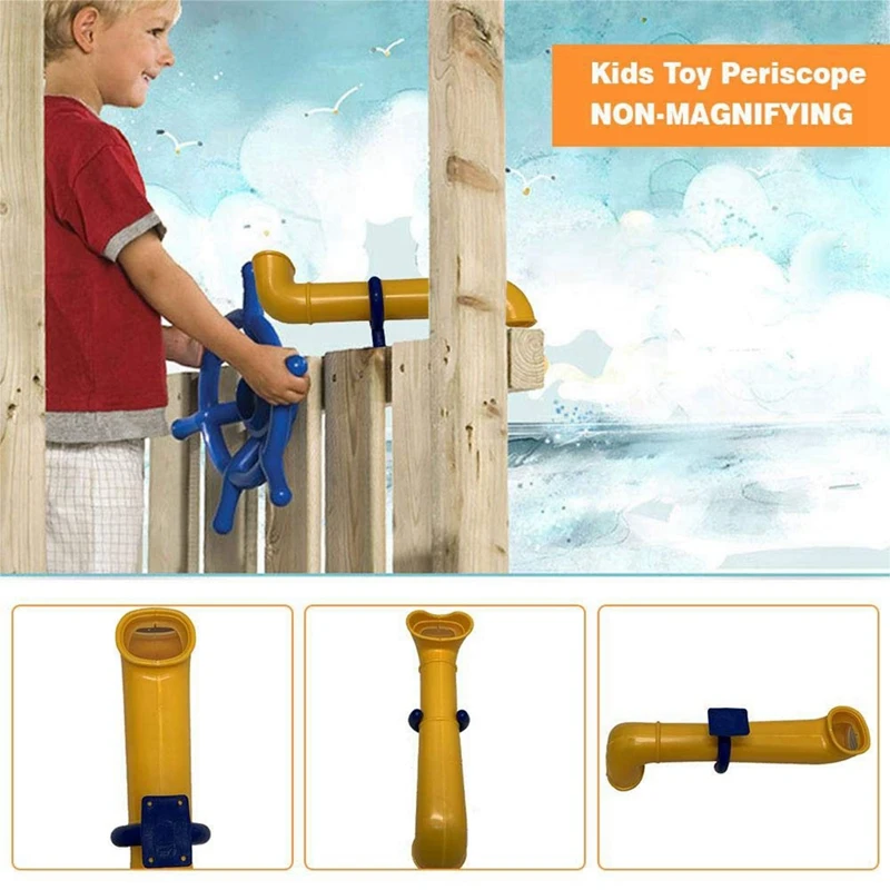 Swing Periscope Large Periscope Plastic Toy Heavy Duty Swing Set Accessory For Outdoor Swing Set Kids Periscope Toy 3