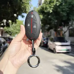 Premium Car Key Cover | Sleek and Durable Protection (3 - 1BTN round set)