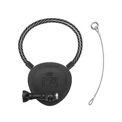 Magnetic Neck Mount with Adjustable Lanyard - A