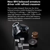 SonicMemory SW500H 1DD+4BA Hybrid Wired in-ear Earphone  Gaming Headset Interchangeable wire design 0.78mm 2pin 3.5mm plug 4
