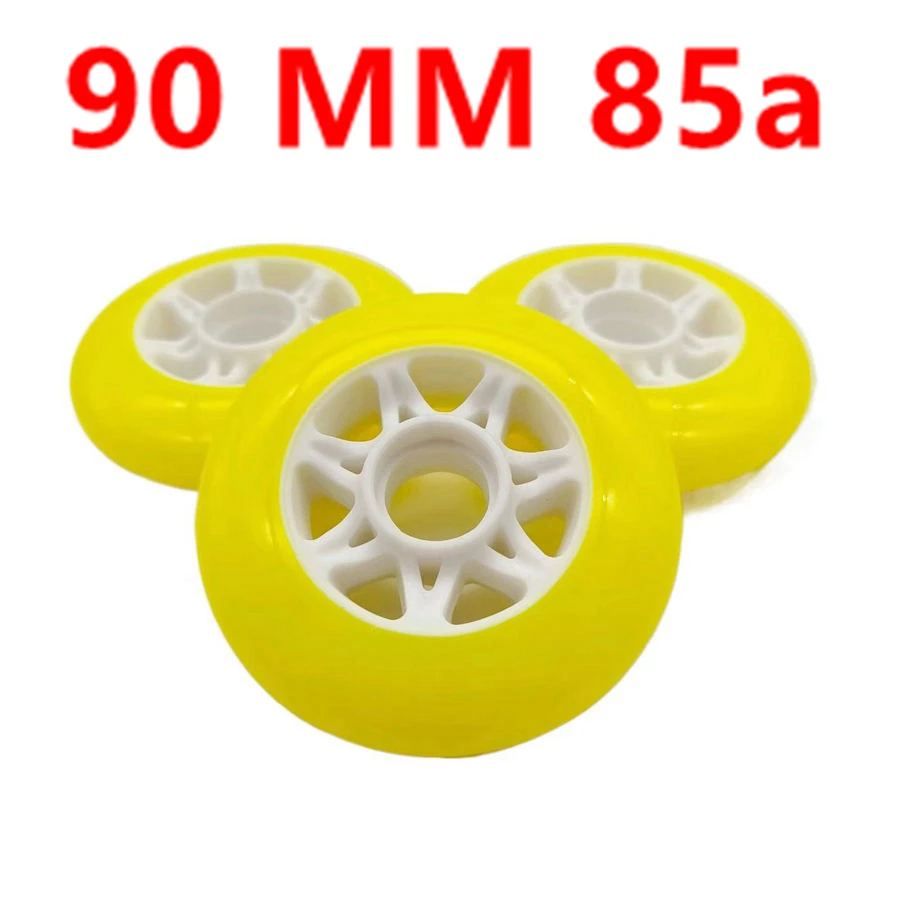 Free shipping speed skate wheel 85a 90mm 100mm 110mm bearing 608z abec-7 abec-9