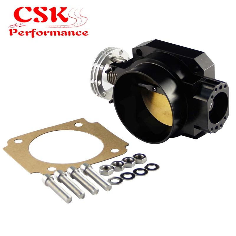 Universal Throttle Body Intake Q45 90MM - 80MM Fit FOR NISSAN RB25DET RB26DET RB20 GTS |