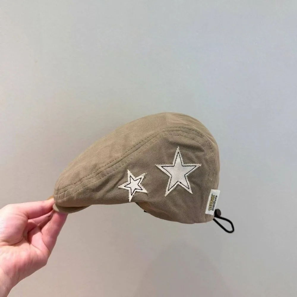 New Fashion Beret Five-pointed Star Lightweight Peaked Cap Forward Hat Outdoor Sports