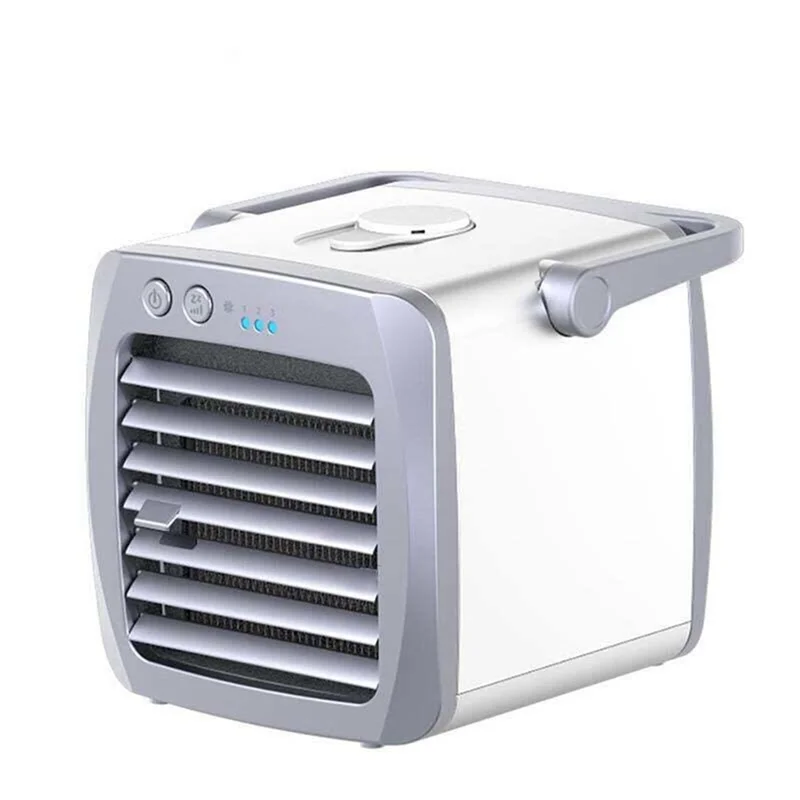 Portable Air Conditioner Mini Fan Cooler Air Cooler USB Air Conditioning 3 Gear Speed Air Cooling Fan Humidifier