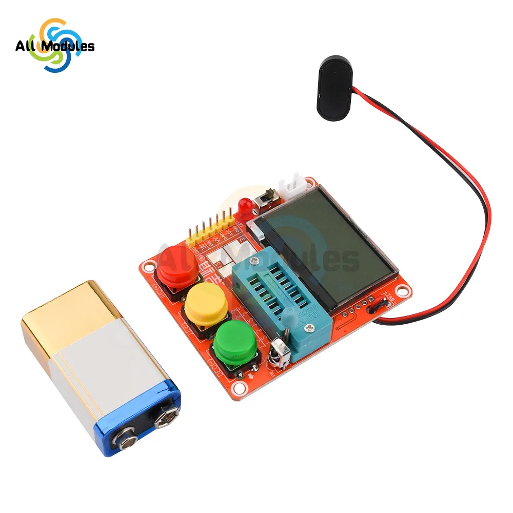 Il Tester A Transistor Lcr-T4-Mini-Z Rileva Automaticamente I Transistor Bipolari Pnp E Npn Mosfet A Canale P A Canale N Doppi Diodi