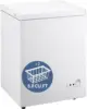 KRIB BLING 5.0 Cu.Ft Compact Chest Freezer with Removable Basket, Krib Bling Top Door Open Freestanding Deep Freezer with 7 Gear 1