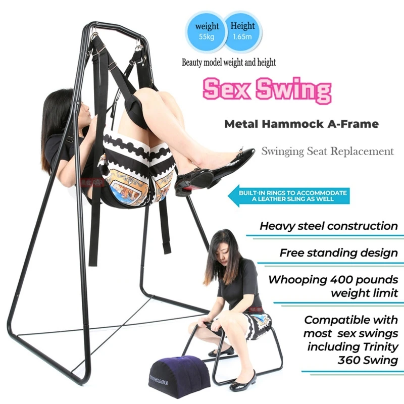 

4 In 1 Sex Swing Chair Attachments Sling Sex Hammock Flirt Essential Sex Furniture Fetish Bandage Chair Swing Toy For Couple