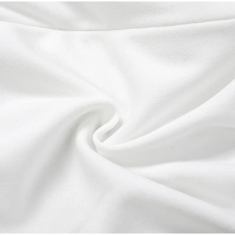 Damen-Minikleid mit weißen Blumenapplikationen, schulterfrei, ärmellos, Taille, Cinching, Korsett, Detaillierung, Kleider, Abendparty, Vestidos – Detail 7