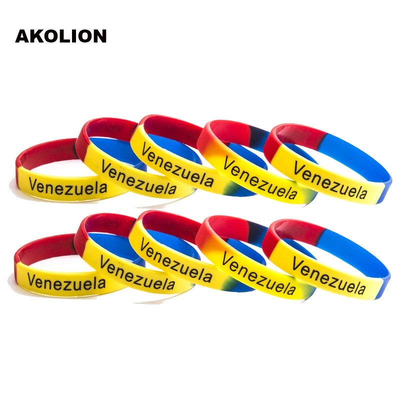 Germany Flag Silicone Bracelet Rubber Wristband Cuff Sports Bangle Gift  FB-0015