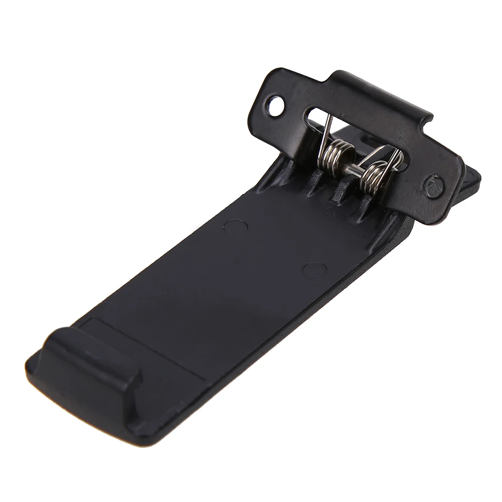 2Pcs Belt Clips Screws Walkie Talkie Spare Part Back Belt Clip For Baofeng UV-5R 2-way Radio UV5R Car Accessories portable radio 2 way radio accessories