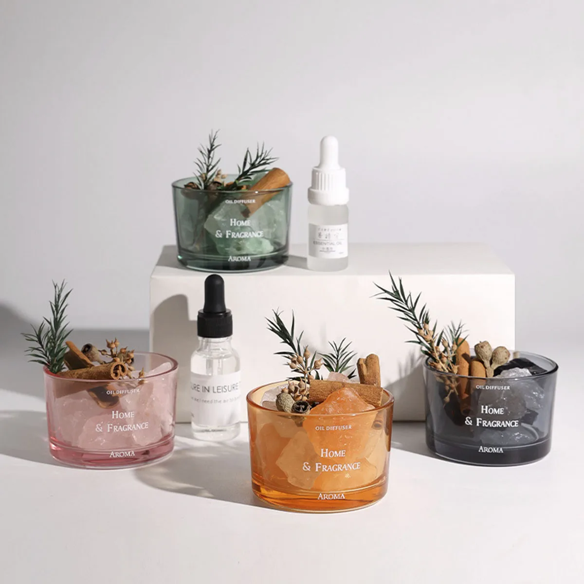 Pietra aromatica in ceramica fatta a mano con fiore di loto, diffusore di olio essenziale, deodorante per auto in ceramica, aromaterapia profumata, decorazione per la casa in terracotta - Italia