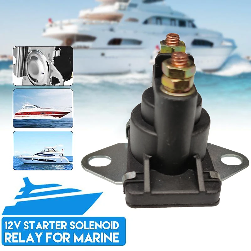 

Marine Starter Tilt/Trim Relay Solenoid for Mercruiser & Mercury 89-96158T 89-846070 12V