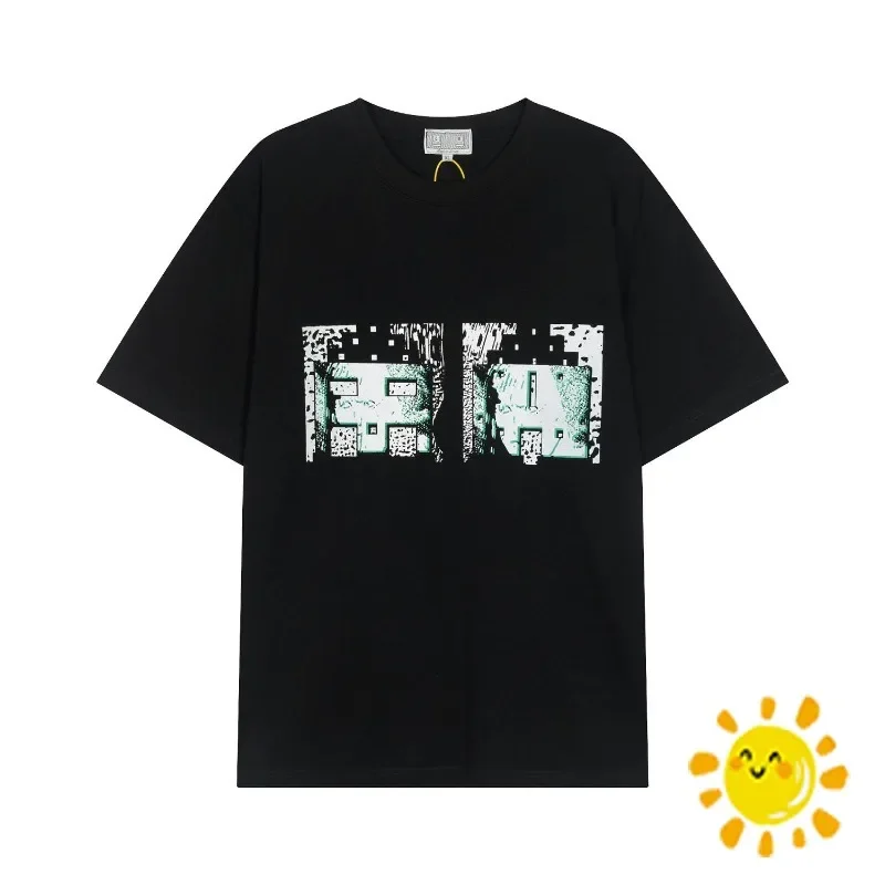 

Top Version Abstract Printing Cavempt T Shirt Men Women Cavempt Top Tees Fashion Summer Tee