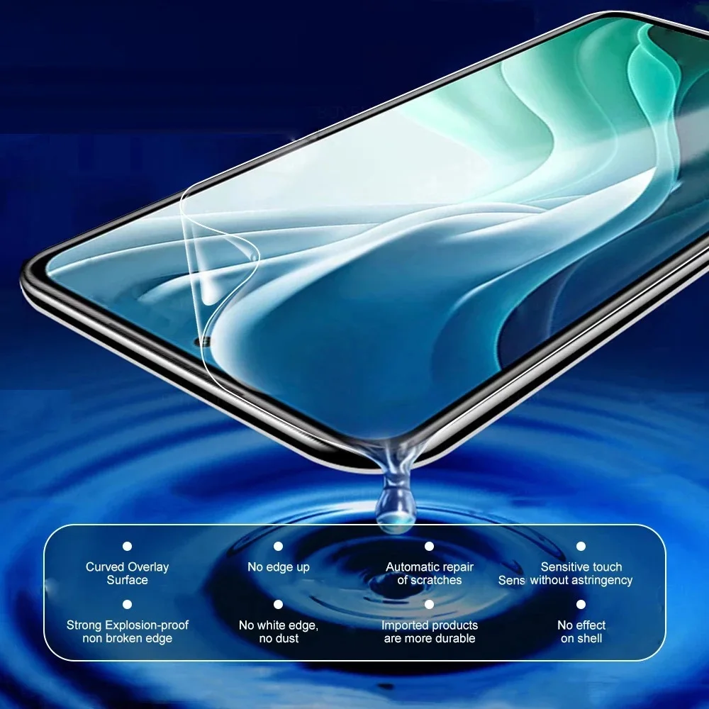 Premium Hydrogel Screen Protector Film - 3 Pack