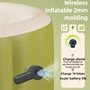 Folding Bath Tub Automatic Inflatable Cloud-shaped Bath Bucket Suitable for Adult Body Bathing Wireless Charging Pump 2