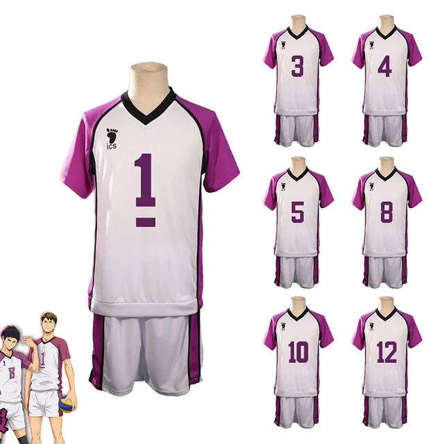 Anime Haikyuu Cosplay Jersey Karasuno High School Shirt Shorts Set Hinata  Shoyo Costume Volleyball Club Uniform - AliExpress