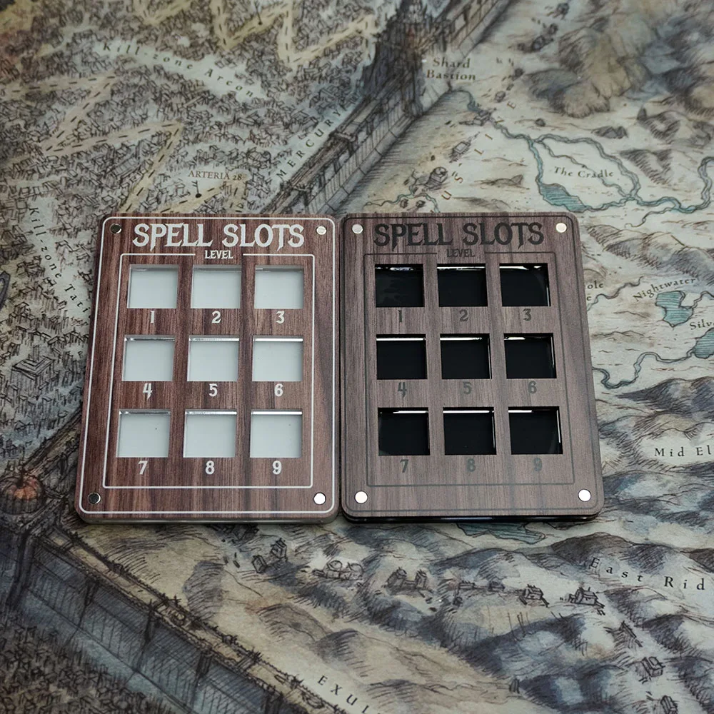 

D&D Spell Slot Tracker | Dungeons and Dragons Spell Counter